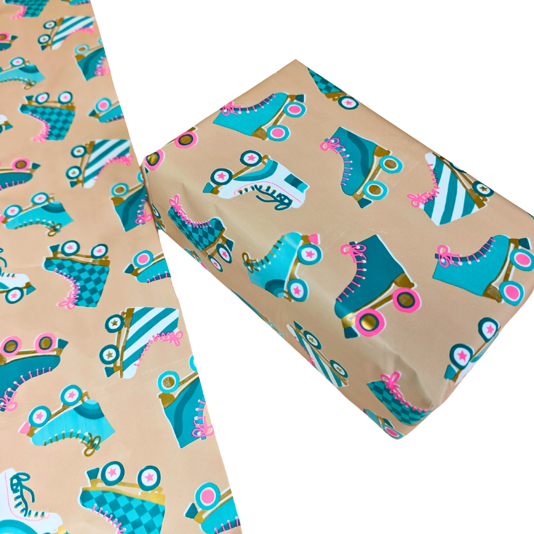 Skates Kids Dual Packing Paper