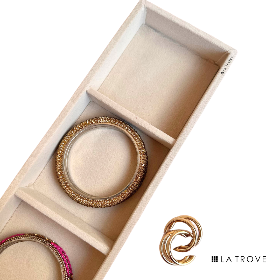 3 Slot Bangle Organiser Tray