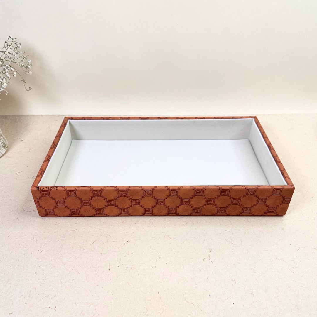 Designer Multi-Purpose Accessory Organizer Tray