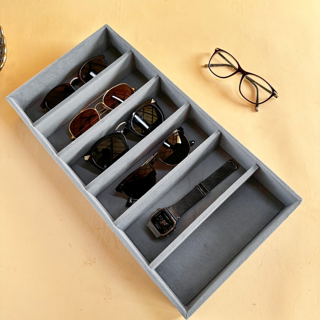 6 Slot Sunglass Tray for Sunglasses & Eyewear