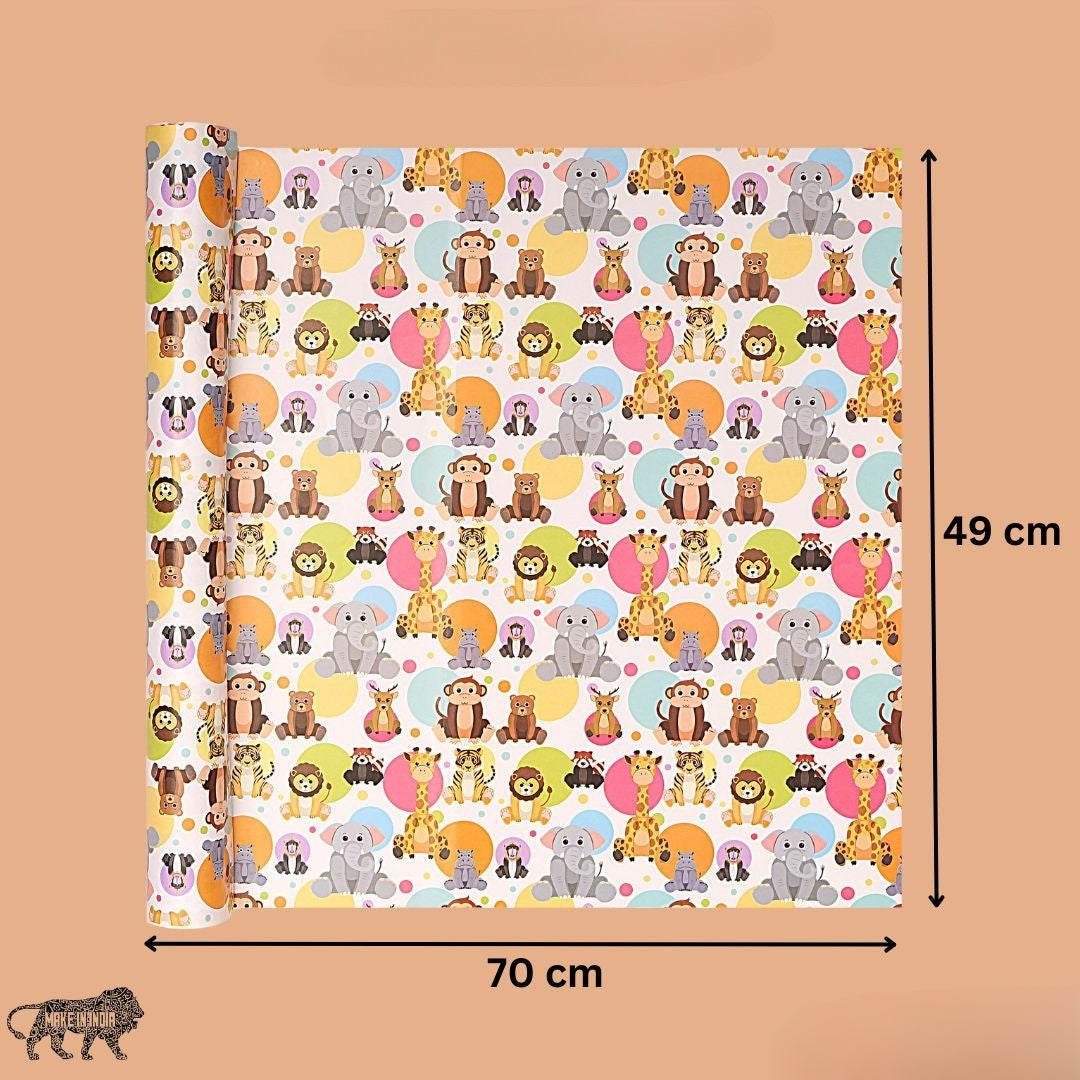 Jungle Theme Packing Paper