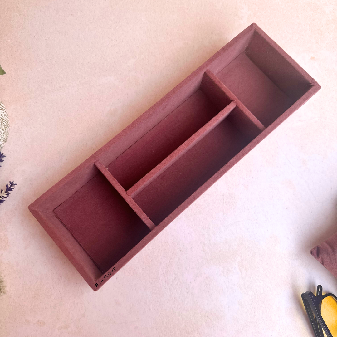 2 Slot Watch & Sunglass Organiser Tray (Sleek)