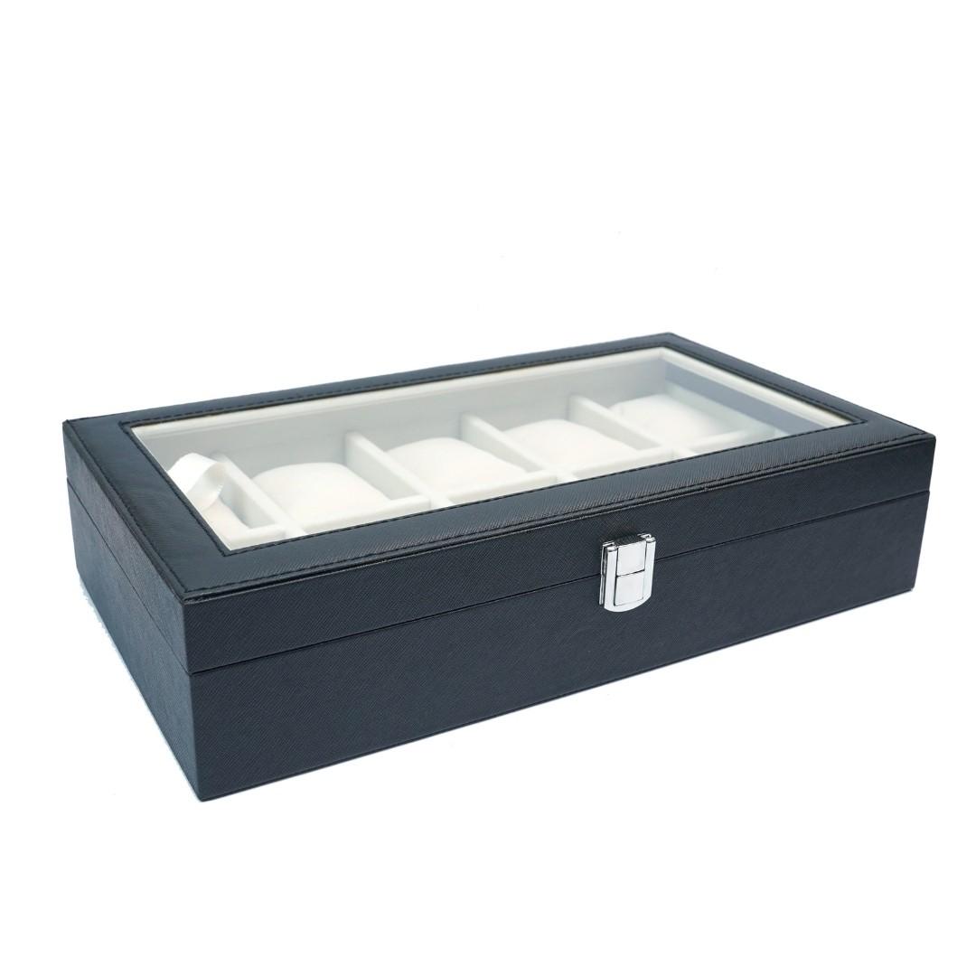 TBT 10 Slot Watch Box With Glass Top
