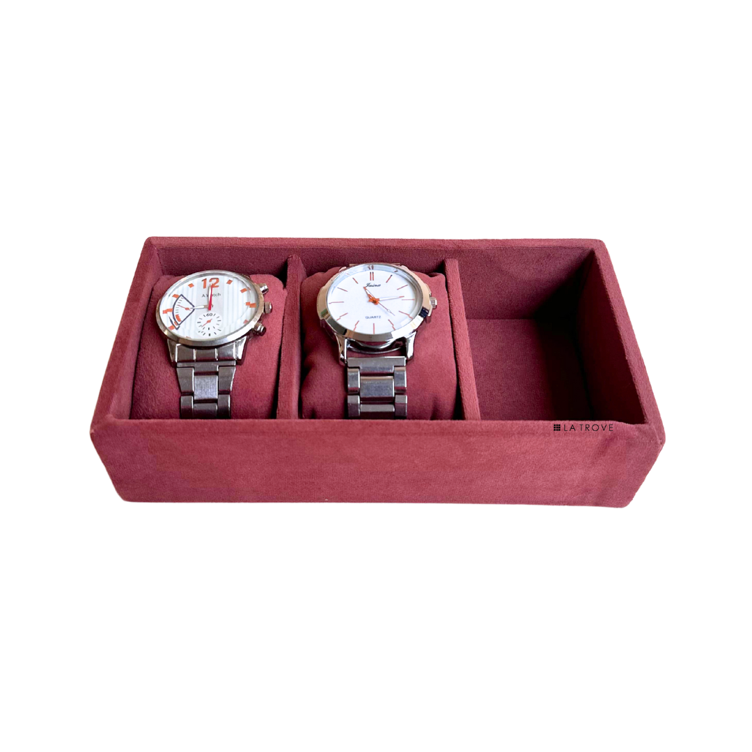 3 Slot Mini Watch Tray