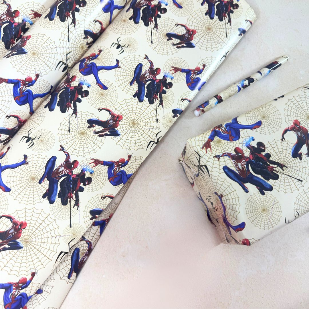 Kids Spider-man Packing Paper