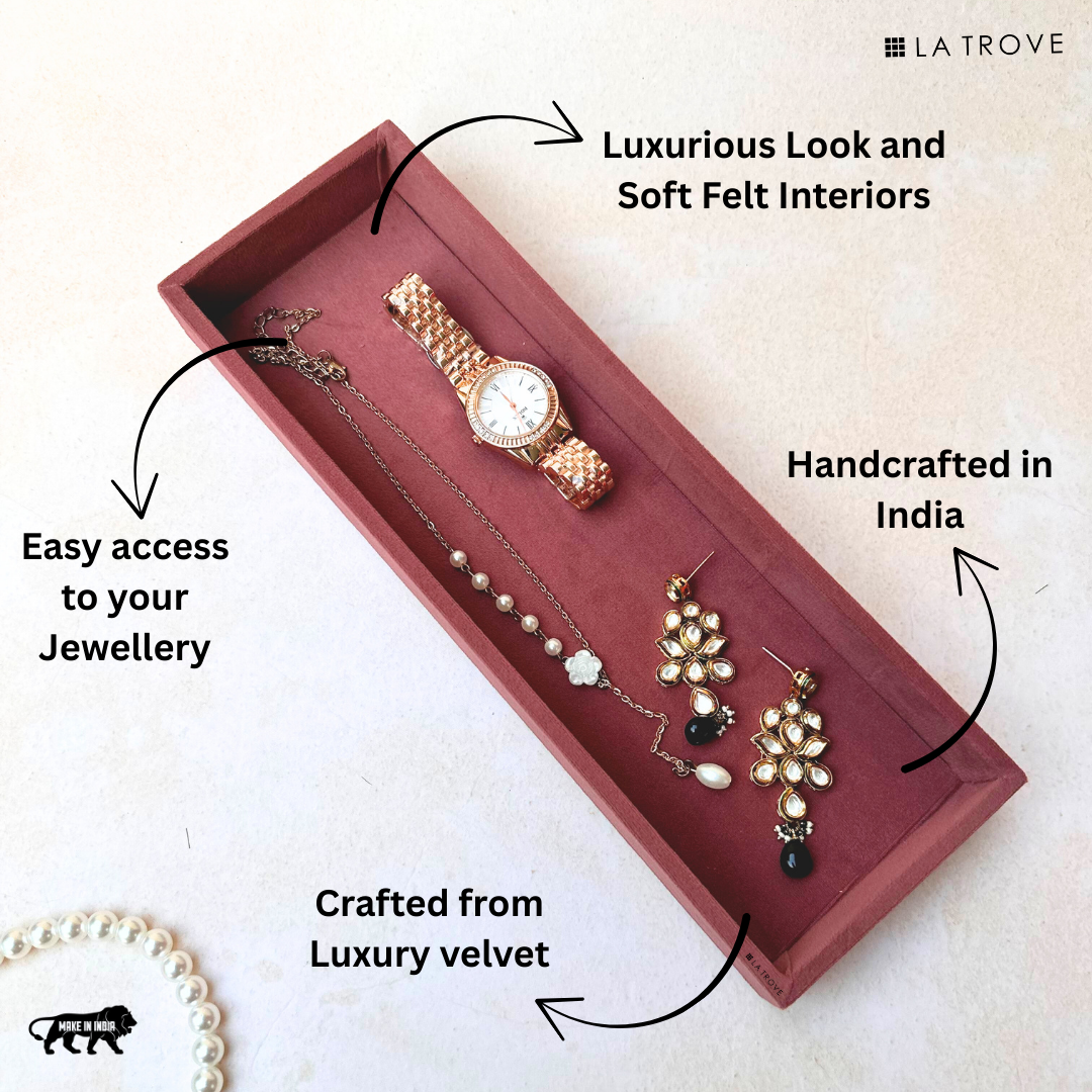 Plain Jewellery Tray Organiser