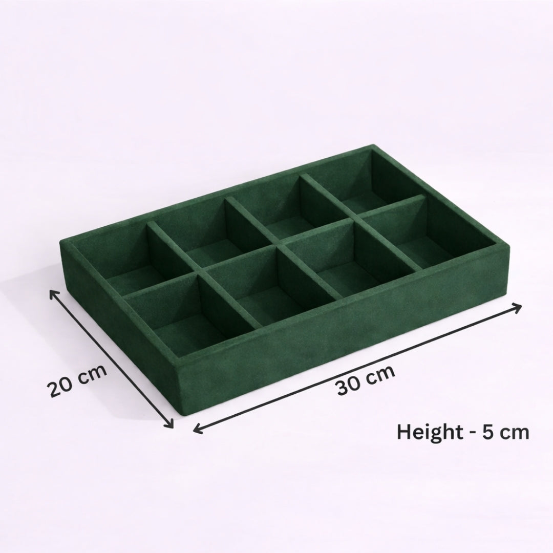 8 Slot Socks Organiser Tray