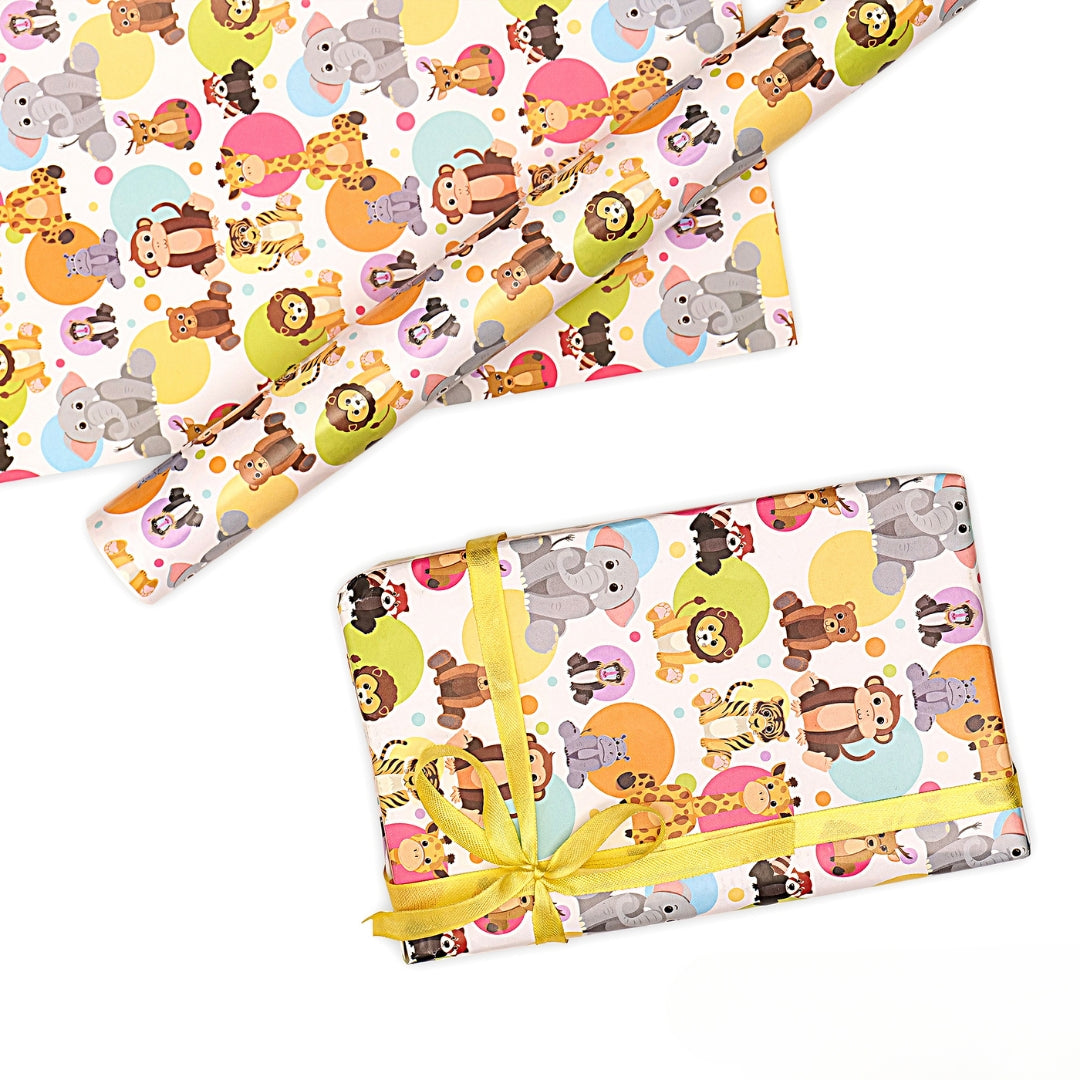 Jungle Theme Packing Paper