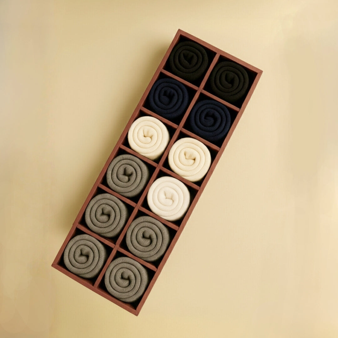 12 Slot Socks Tray for Socks & Small Accessories