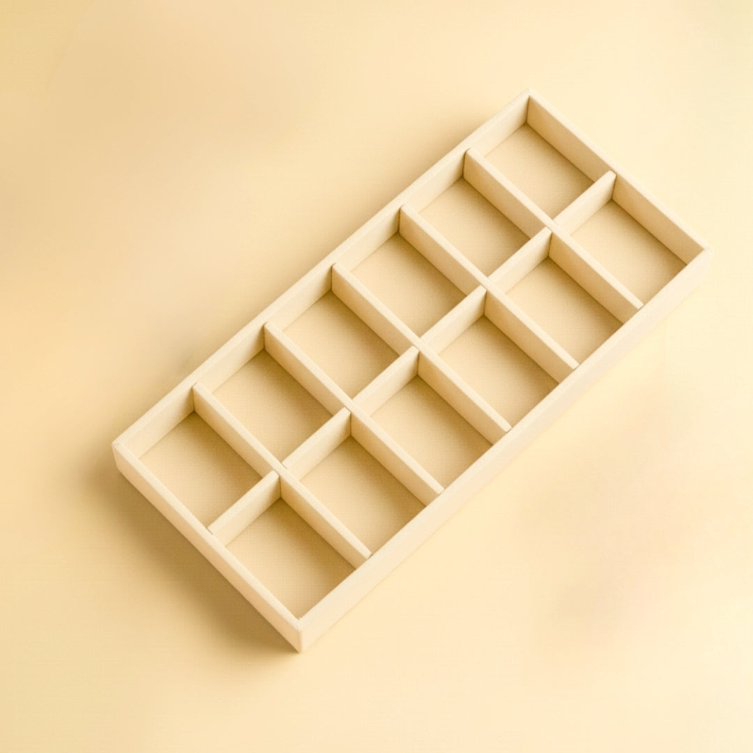 12 Slot Socks Tray for Socks & Small Accessories