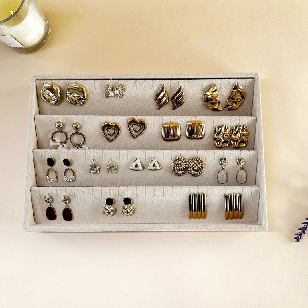 Earring Tray for Earrings, Studs & Small Jewellery