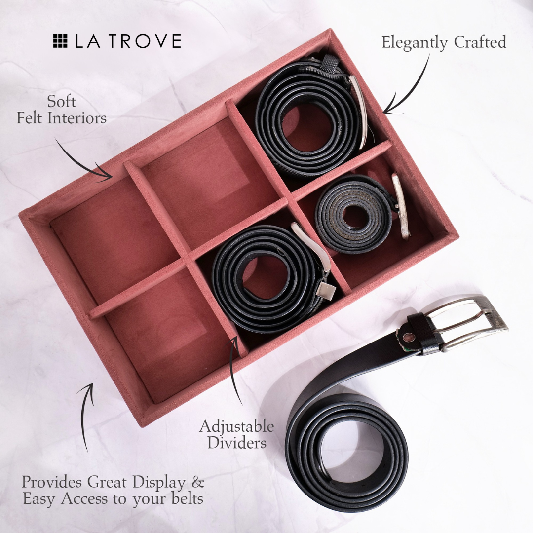 6 Slot Belt Tray