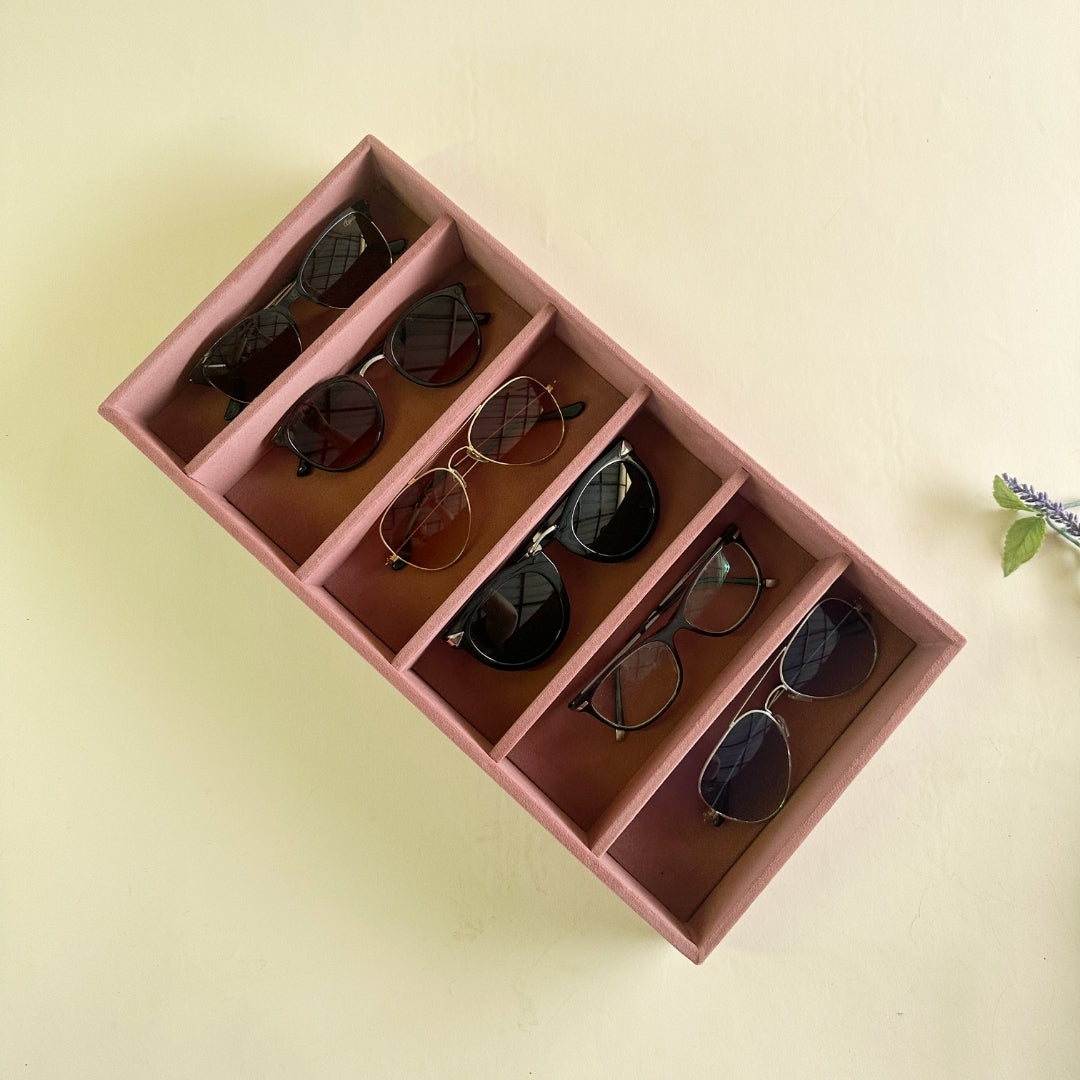 6 Slot Sunglass Tray for Sunglasses & Eyewear