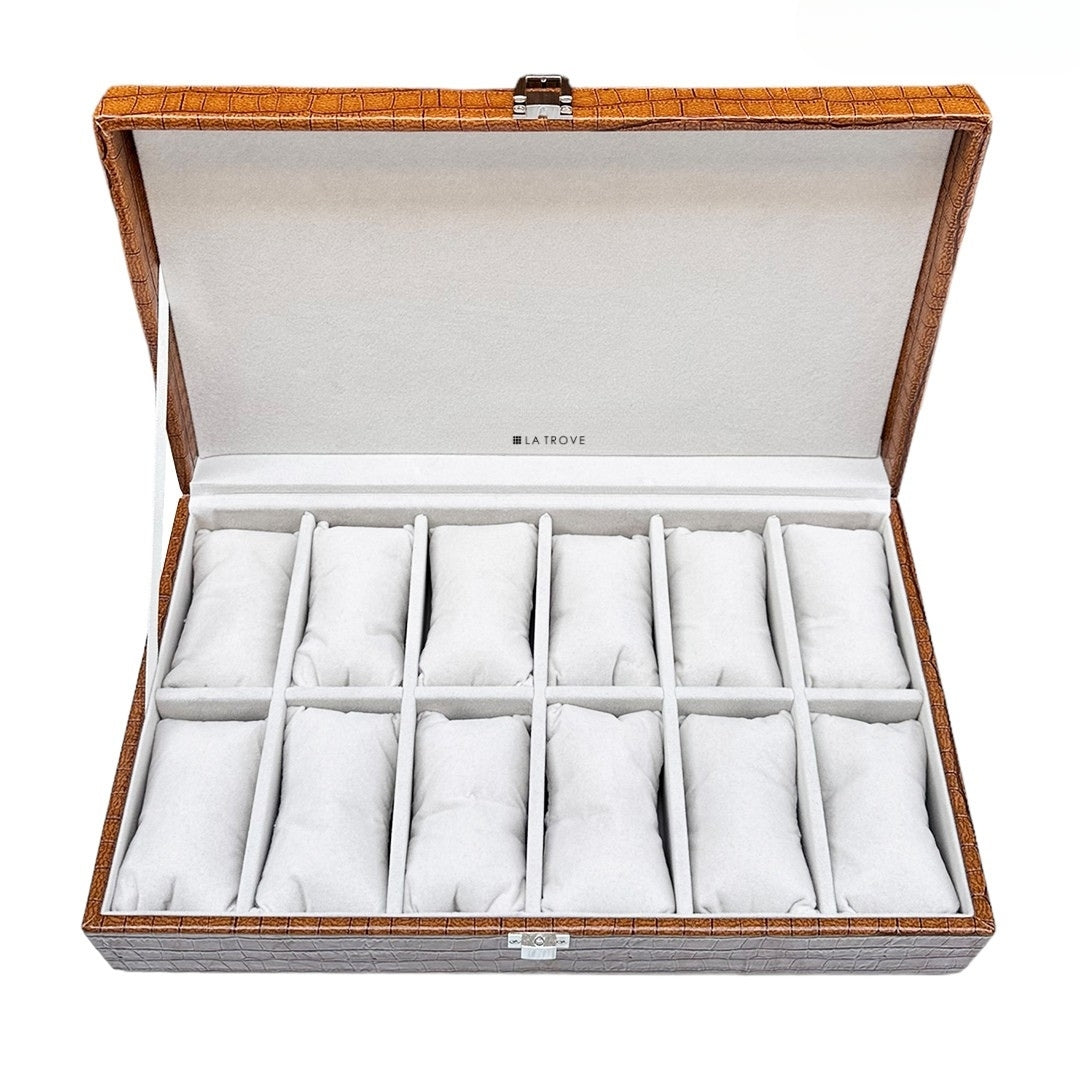 12 Slot Watch Box