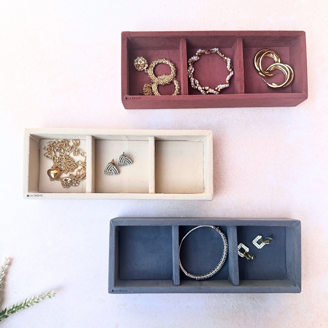 3 Grid Jewellery Tray
