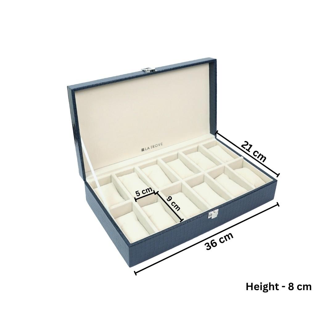 12 Slot Watch Box