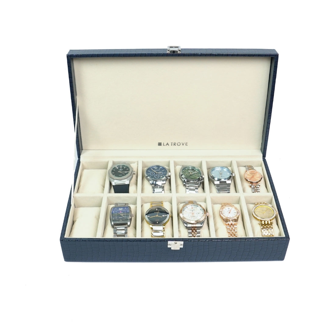 12 Slot Watch Box