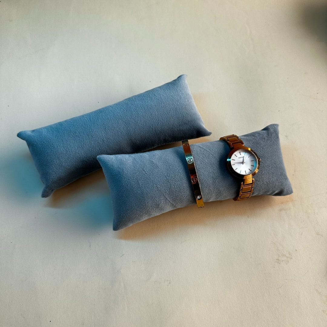 Long Velvet Pillows for Watch, Sunglass & Jewellery Trays