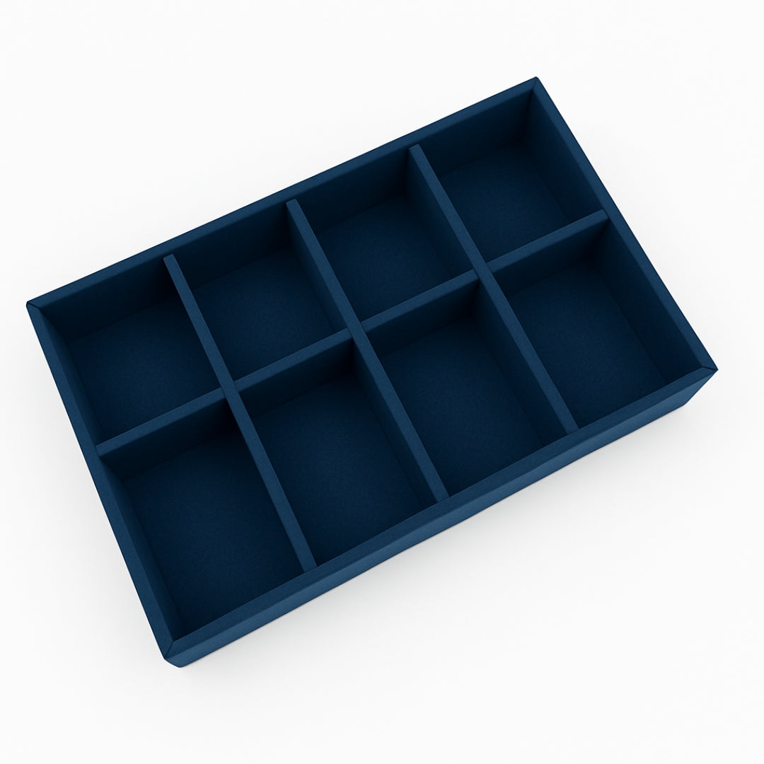 8 Slot Socks Organiser Tray