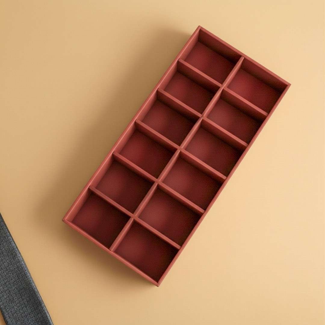 12 Slot Tie Tray for Ties, Scarves & Belts