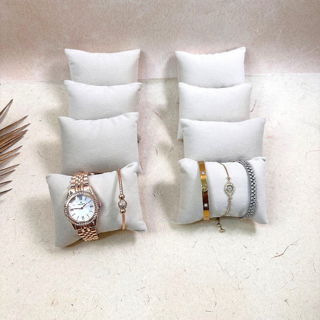 Soft Cushion Pillow for Watch & Bracelet Display – Pack of 8