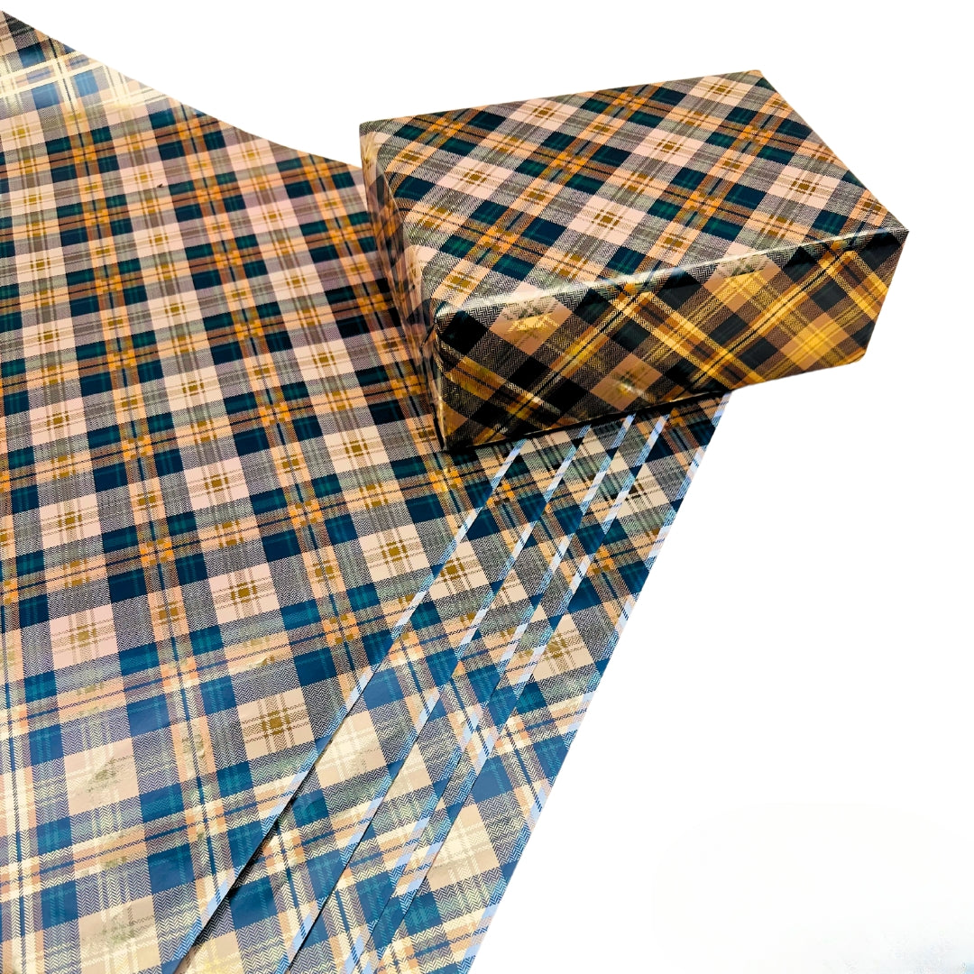 Checks Elegant Design Packing Paper