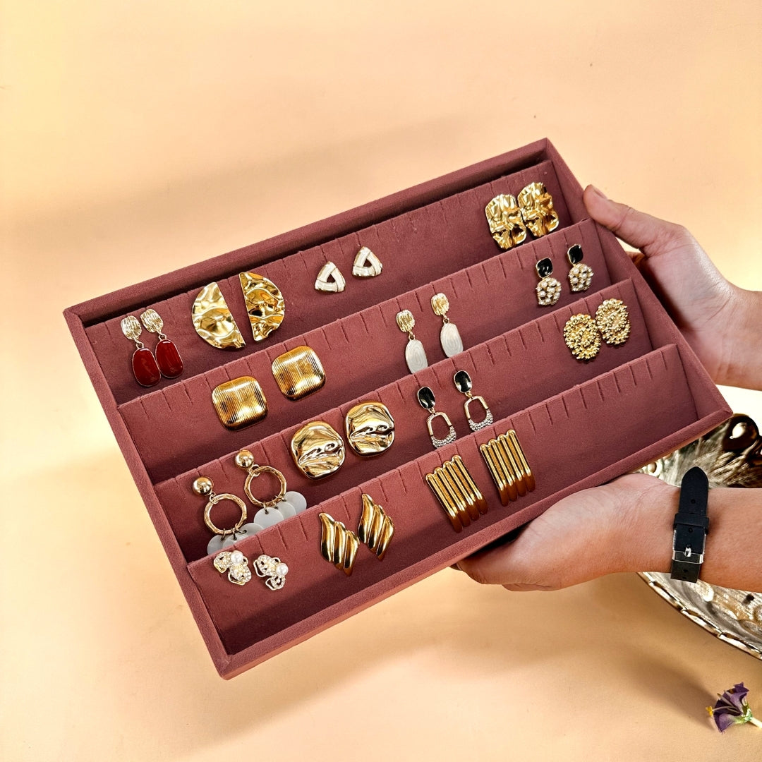 Earring Tray for Earrings, Studs & Small Jewellery