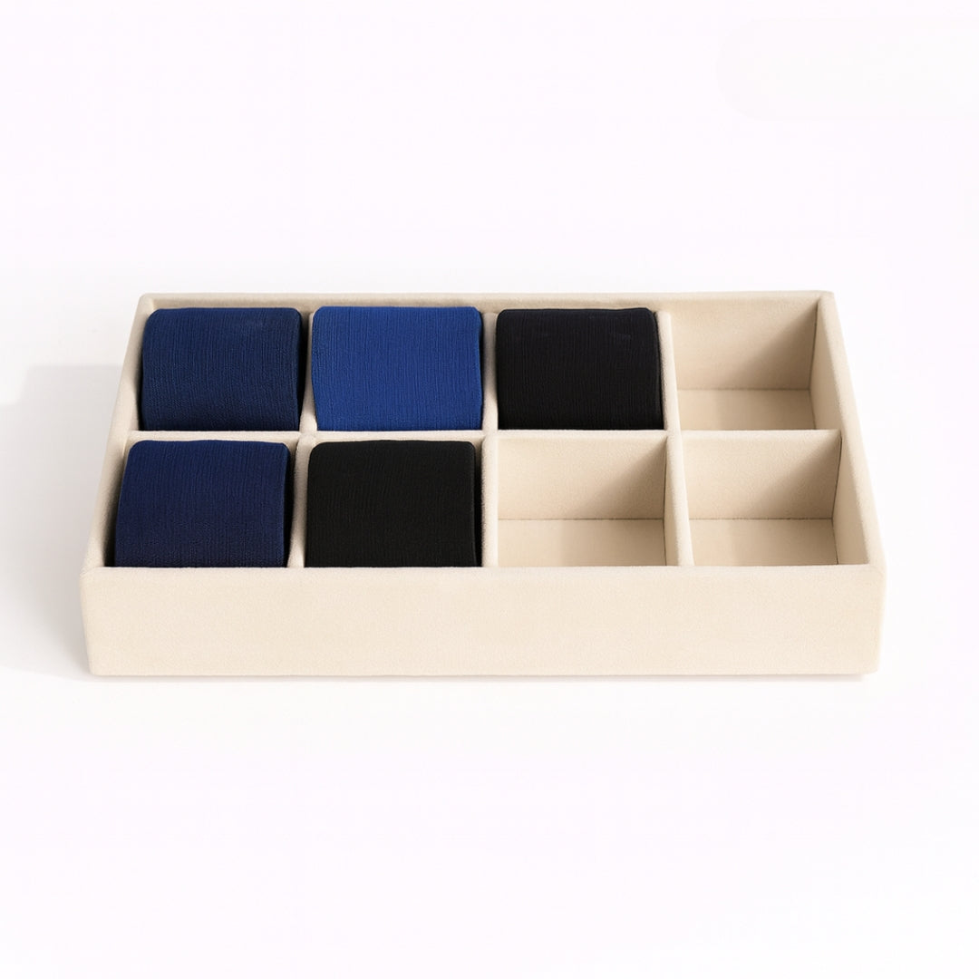 8 Slot Socks Organiser Tray