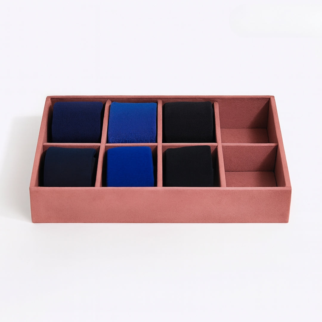 8 Slot Socks Organiser Tray
