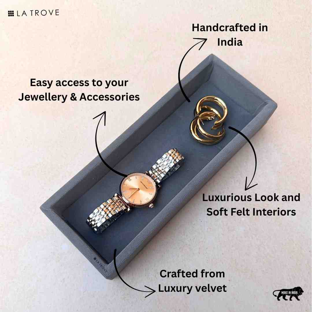 Plain Jewellery Organiser Tray (Micro)