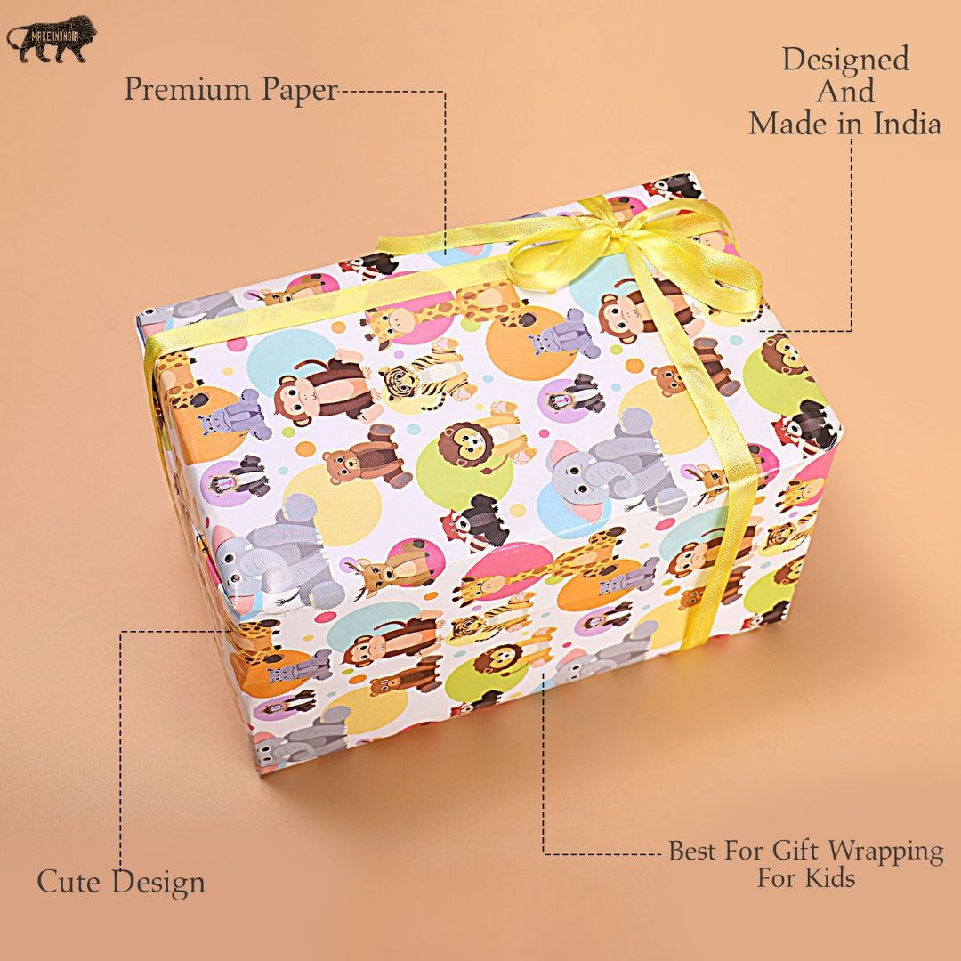 Jungle Theme Packing Paper