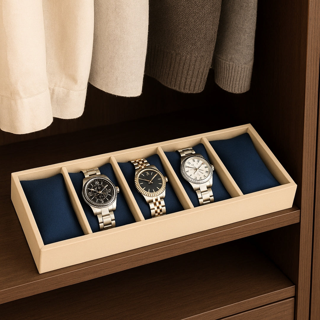 5 Slot Watch Tray Organiser