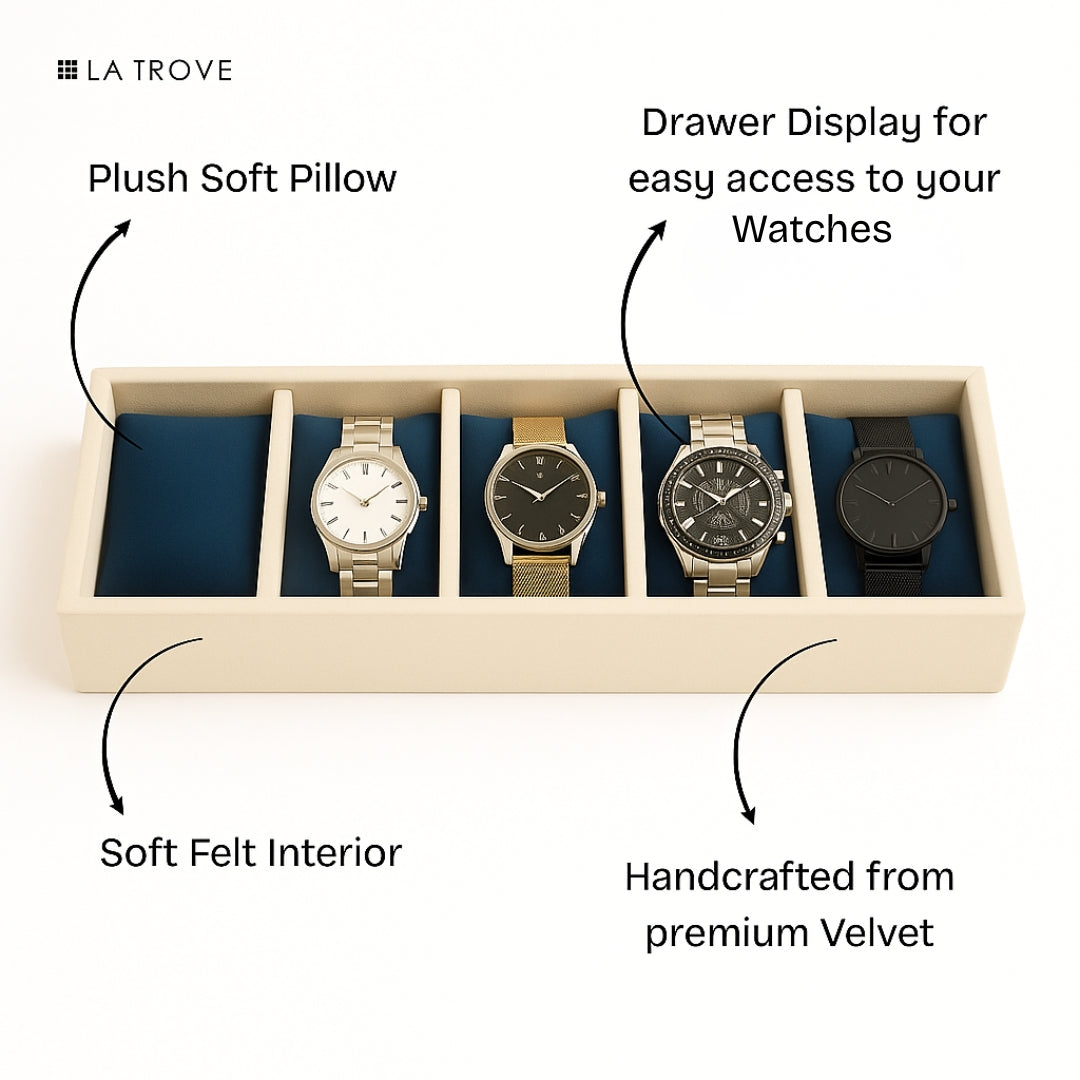 5 Slot Watch Tray Organiser