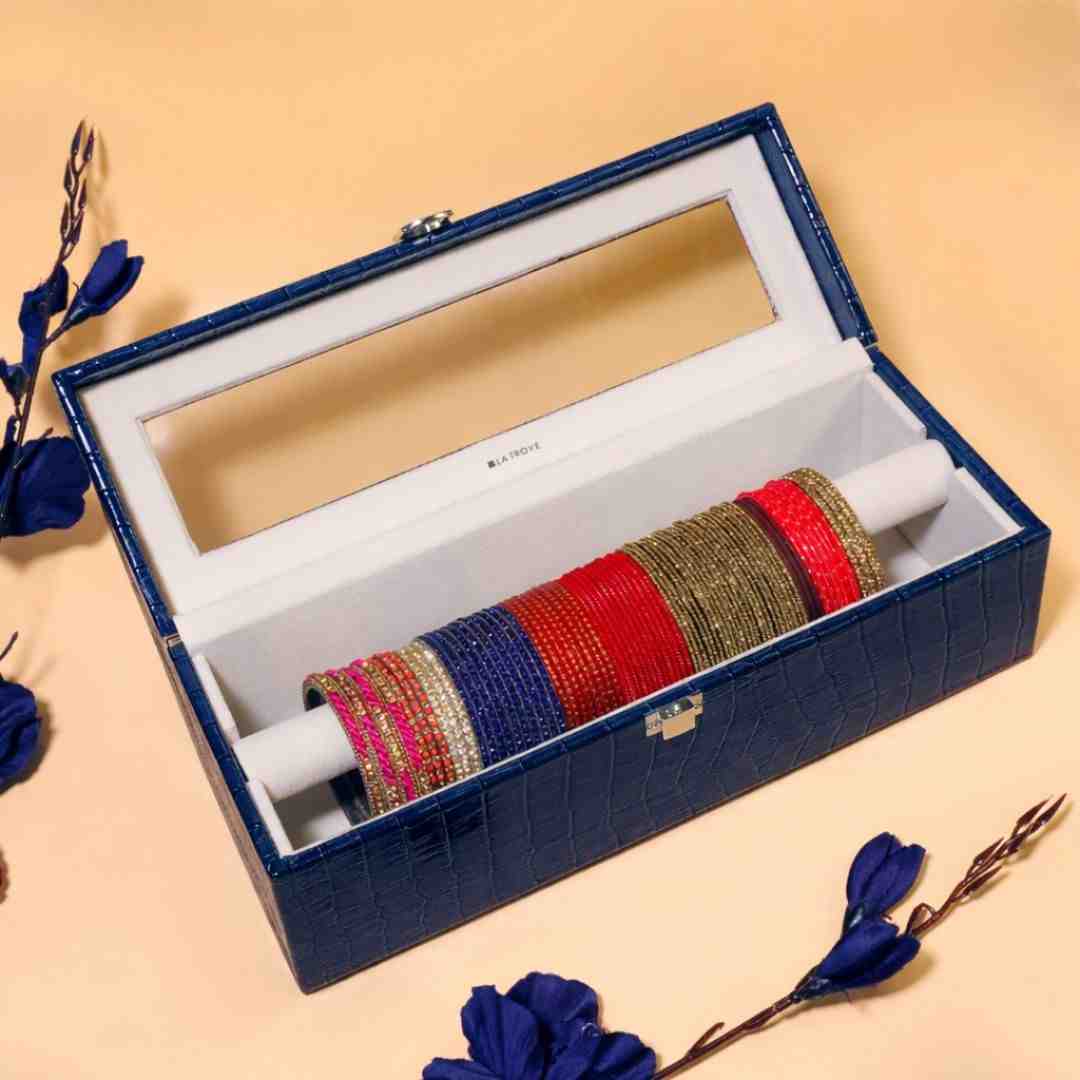 Bangle Box (Single Rod with Glass Top)
