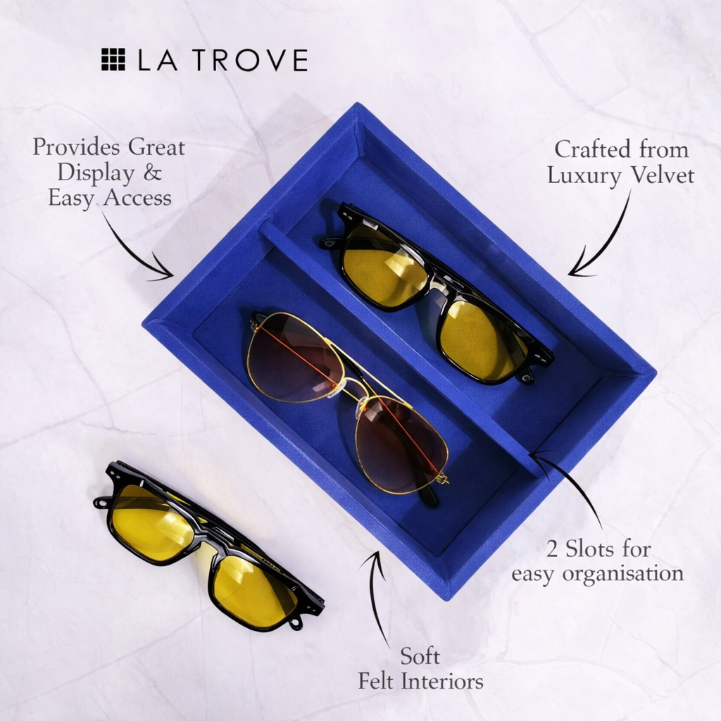 2 Slot Sunglass Tray
