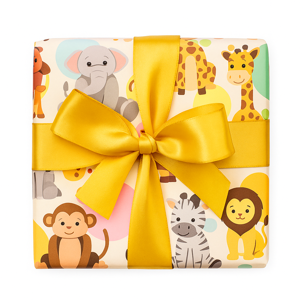 Jungle Theme Packing Paper