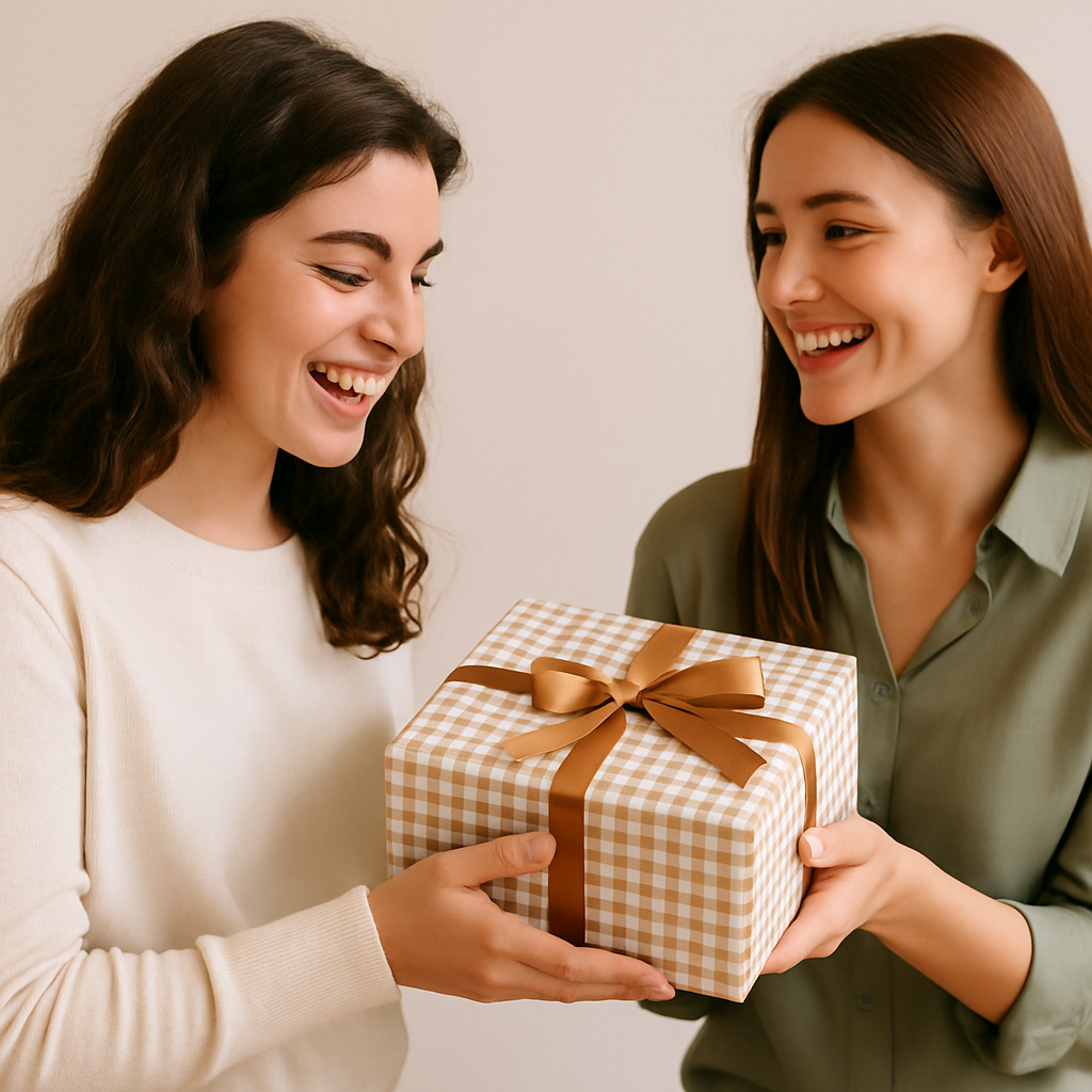 Premium Gold Floral Wrapping Sheet on White Background.