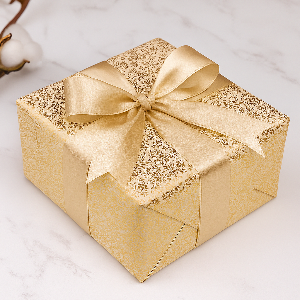 Pink Gold Packing Paper