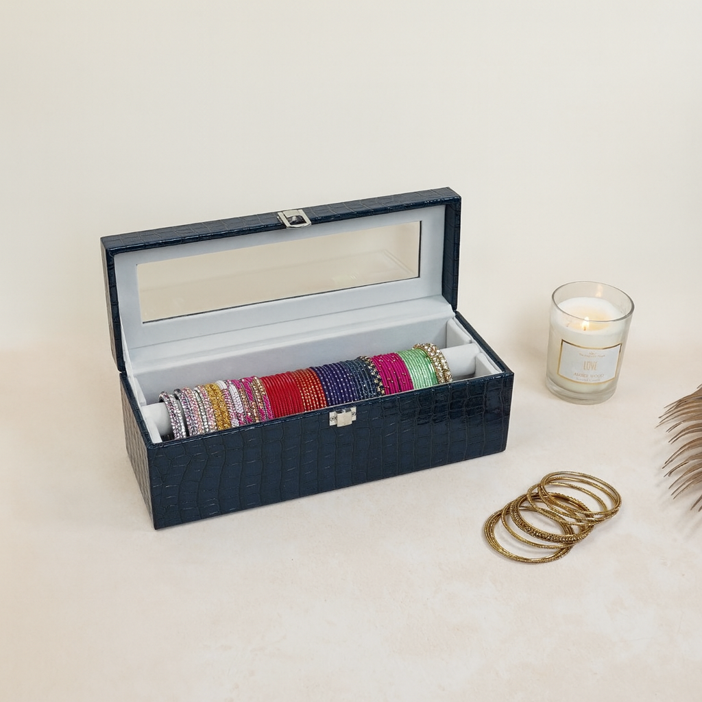 Bangle Box (Single Rod with Glass Top)