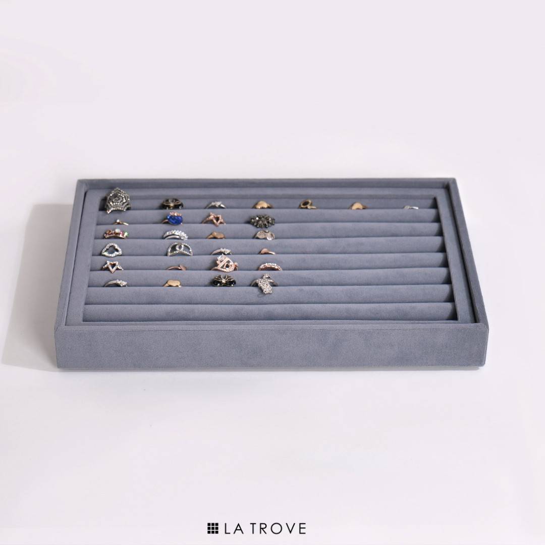 Luxury Big Ring & Cufflink Organiser Tray