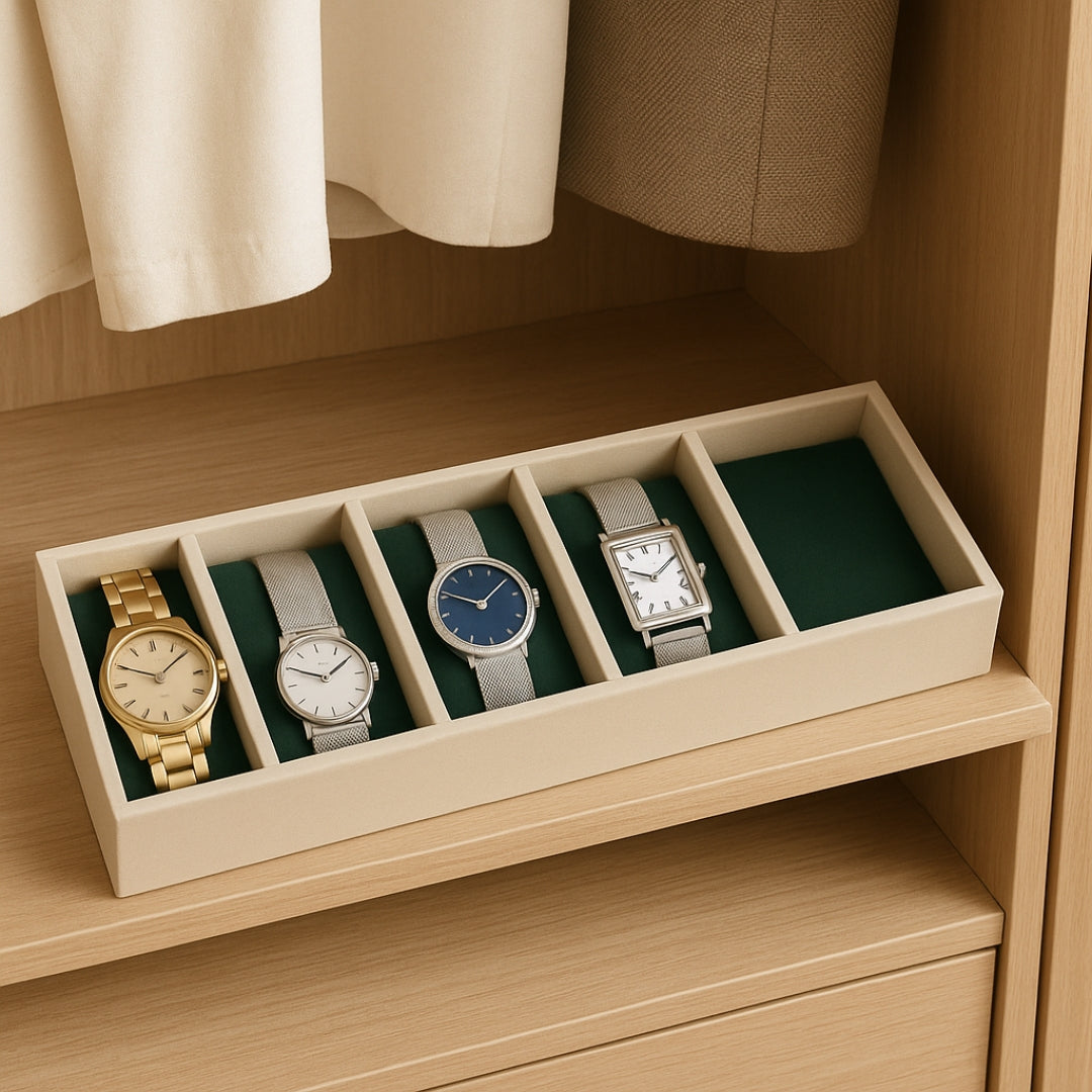 5 Slot Watch Tray Organiser