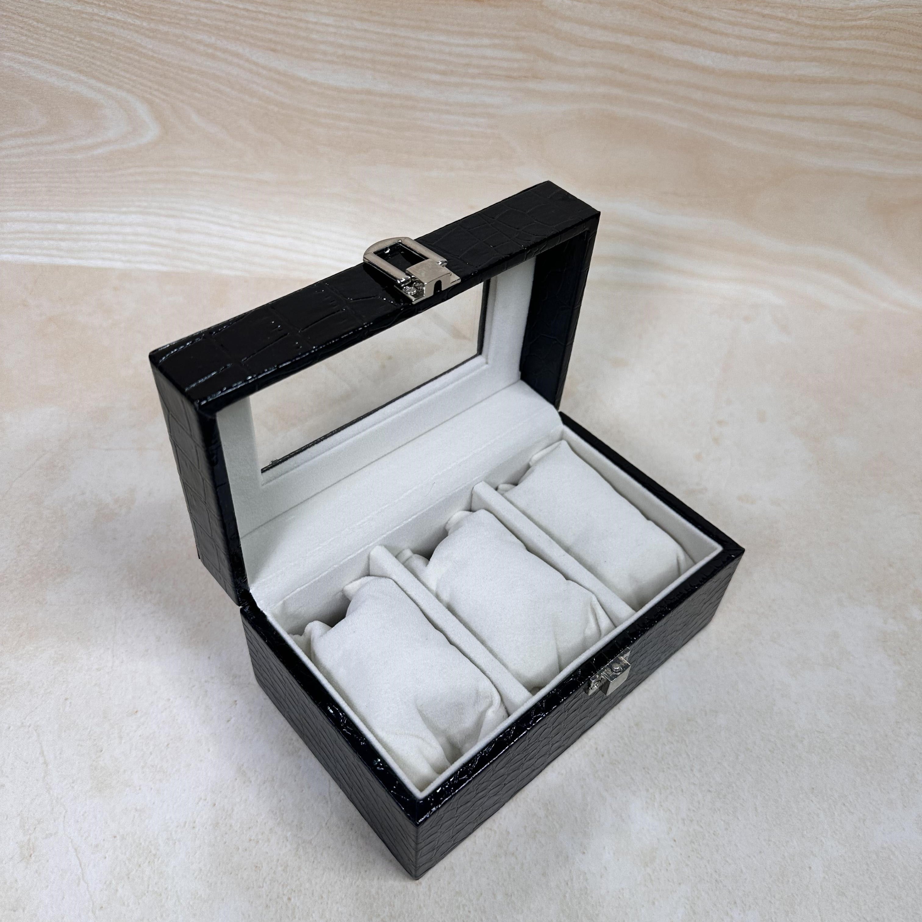3 Slot Watch Box
