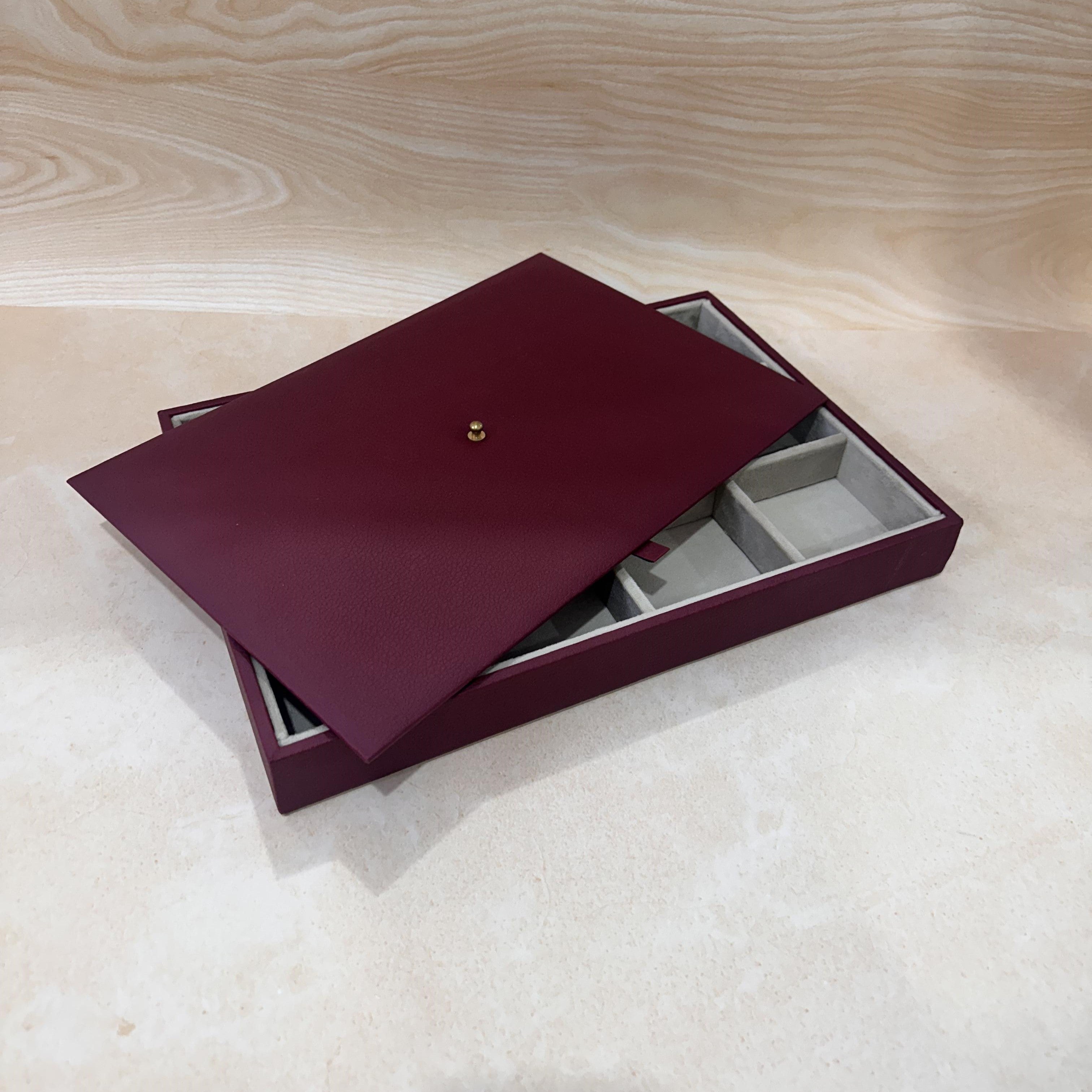 Leather Plain Tray