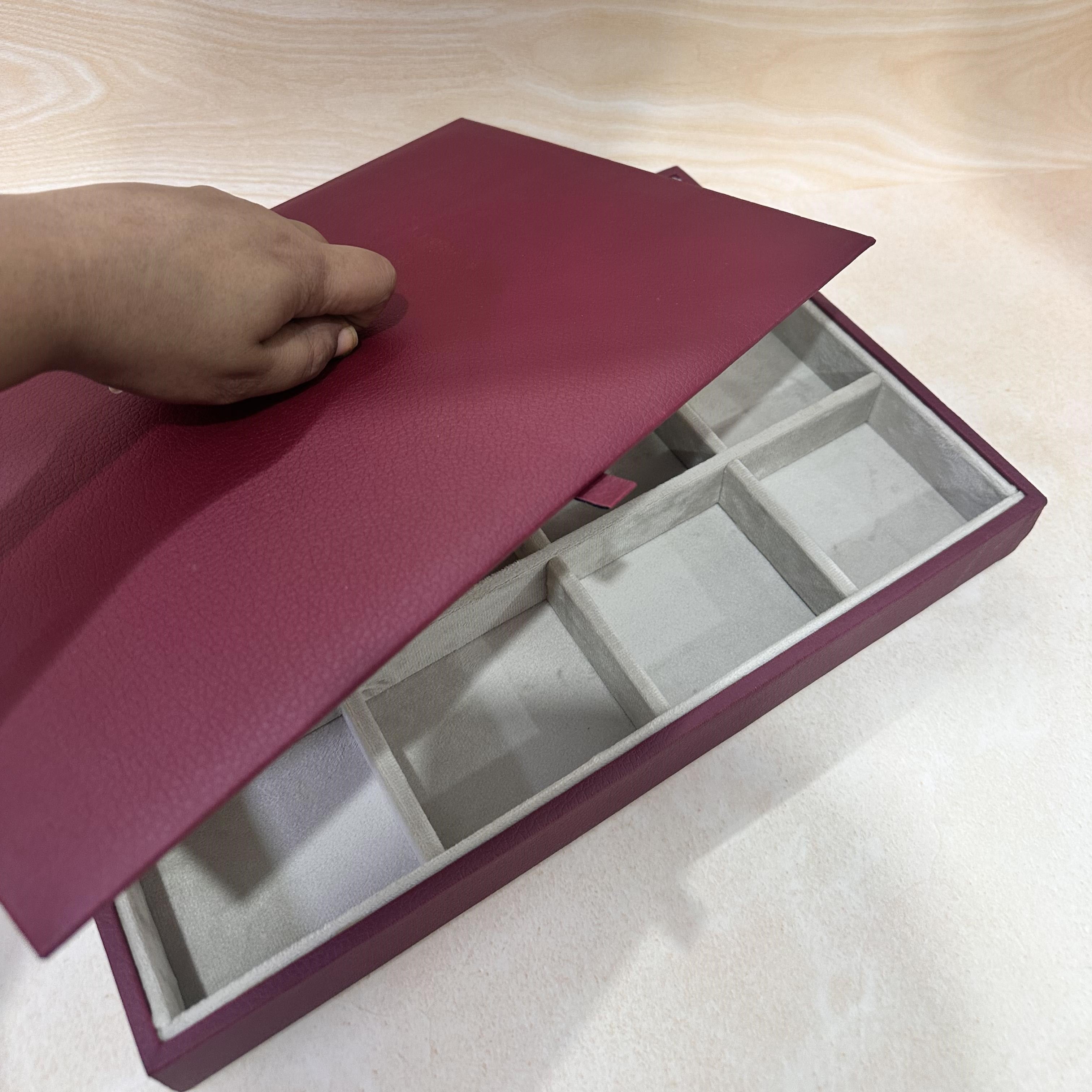 Leather Plain Tray