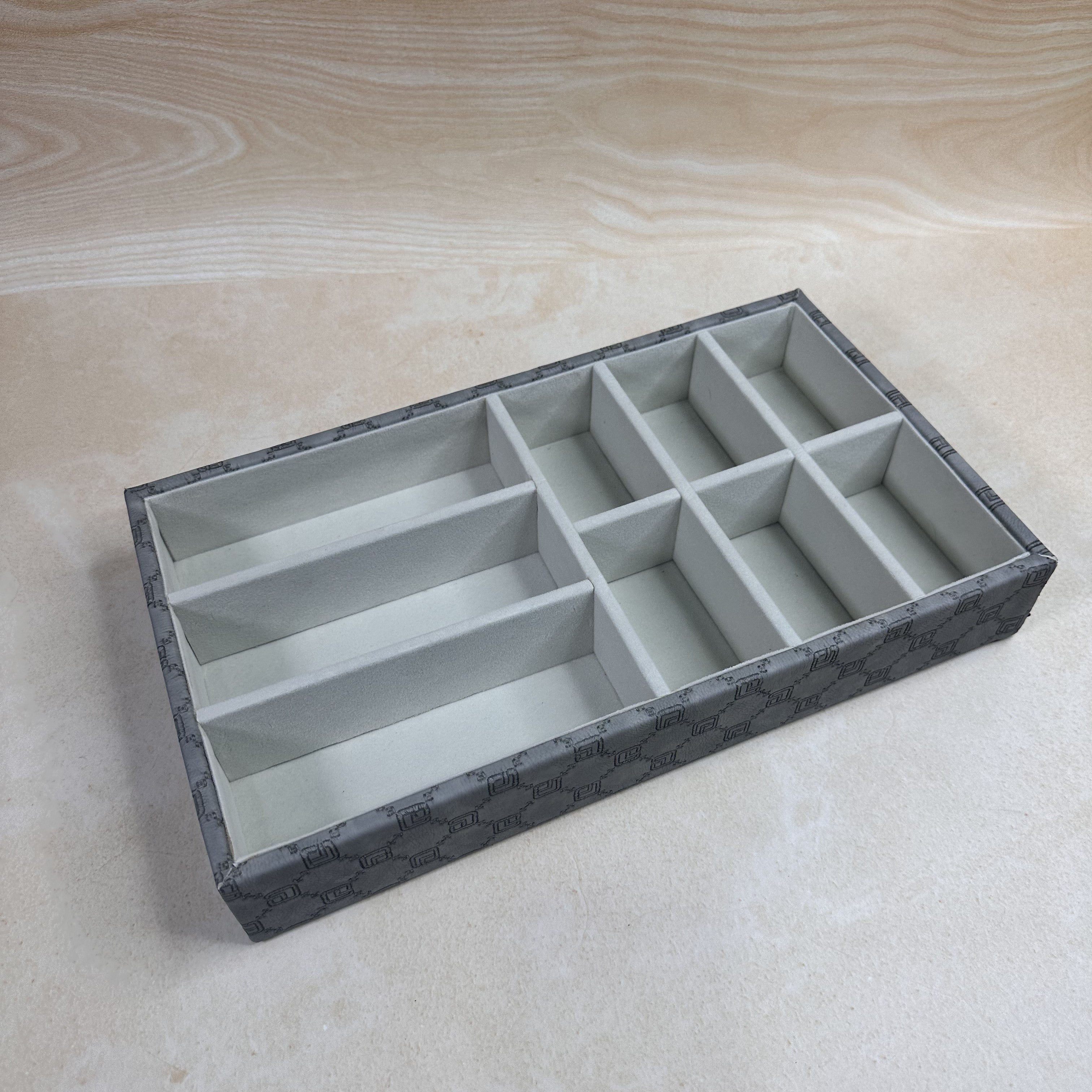 Luxury 6 Slot Tie & 3 Sunglass Organizer Tray – La Trove.