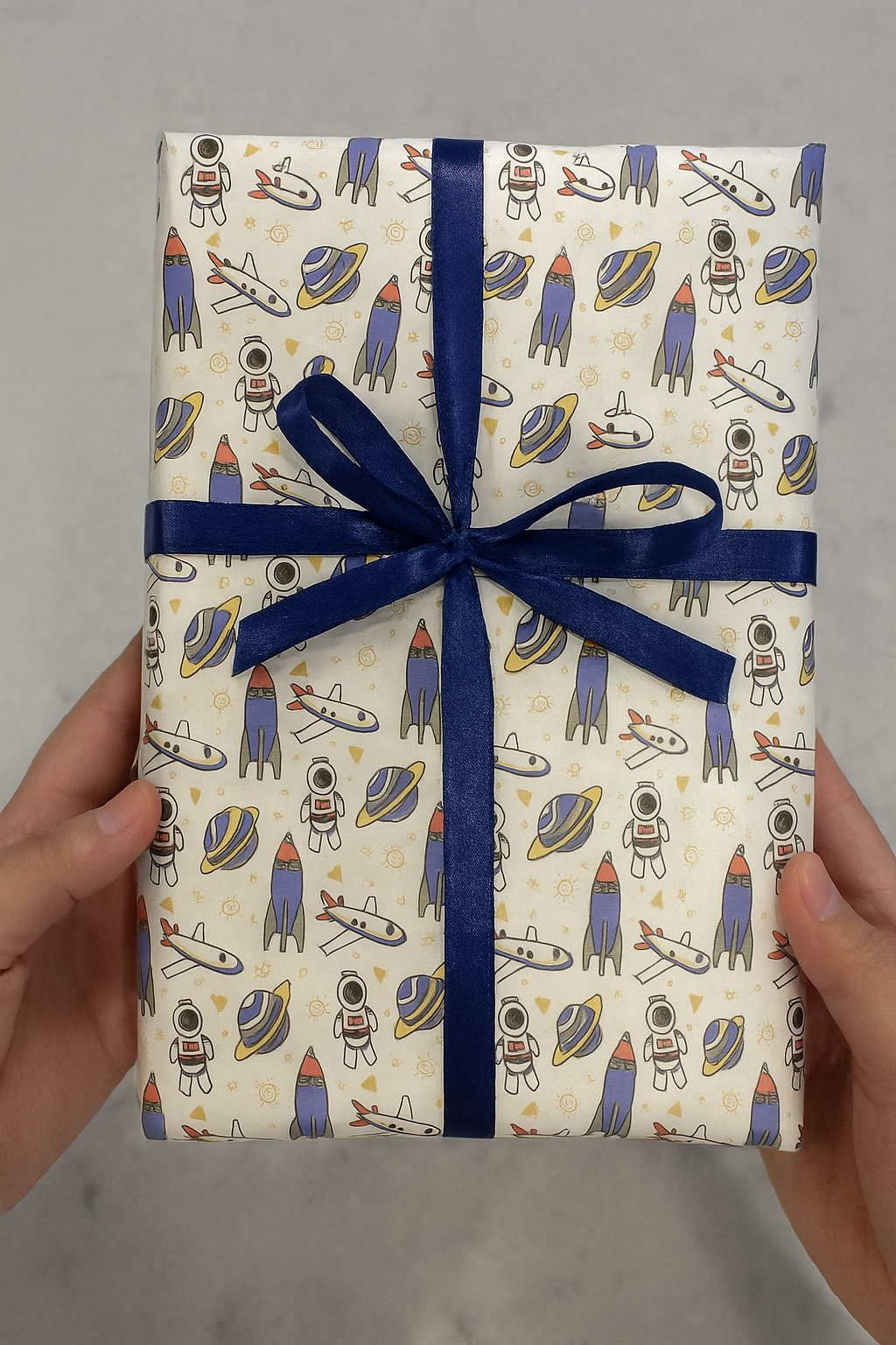 Galaxy Print Wrapping Paper Sheet – La Trove.