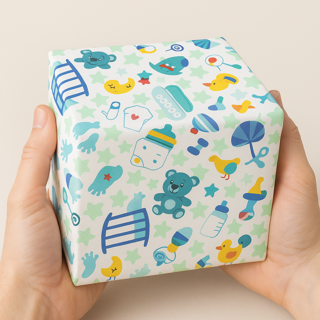 Kids Baby Theme Packing Paper