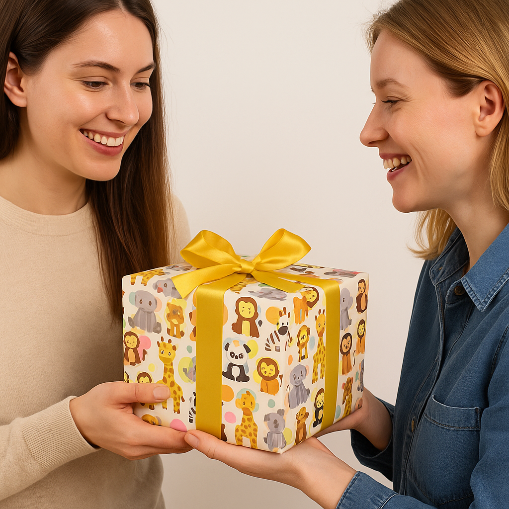 Jungle Theme Packing Paper