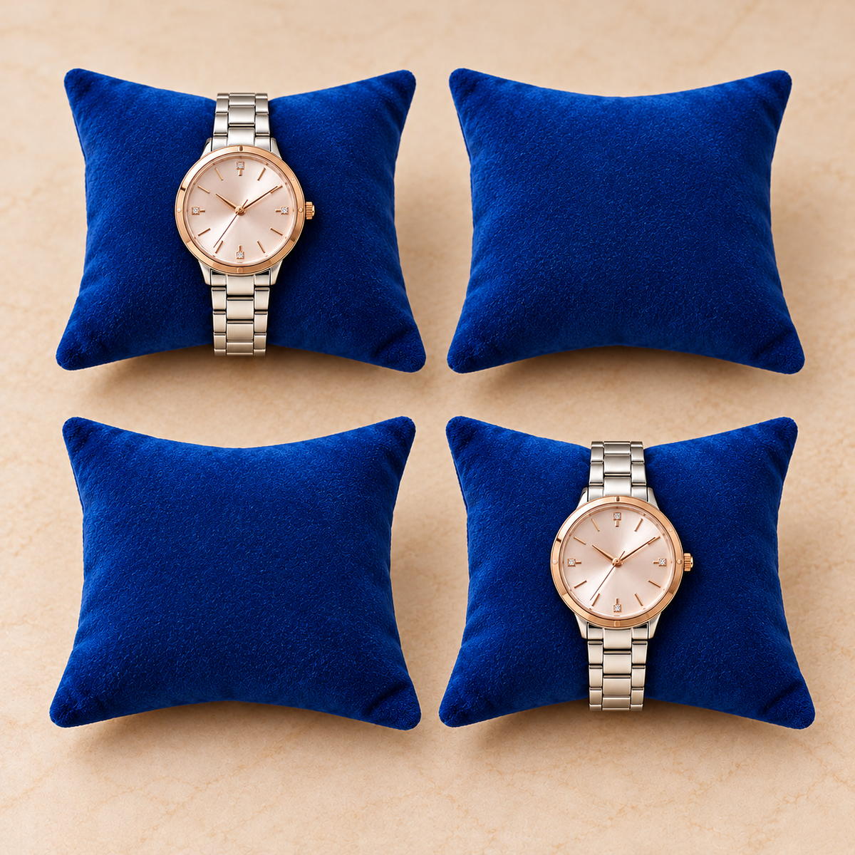 Velvet Watch Display Pillow