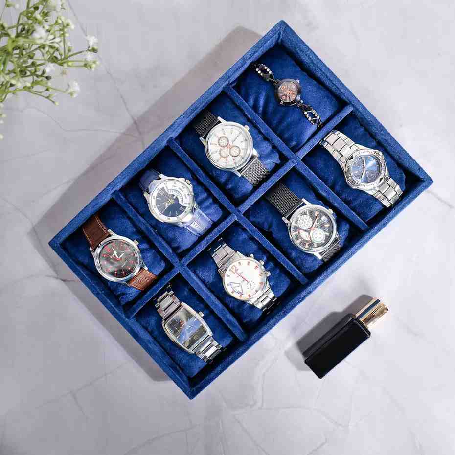 8 Slot Watch Tray